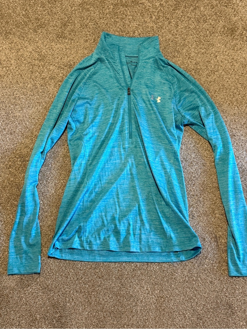 Under Armour Teal Half‑Zip Pullover